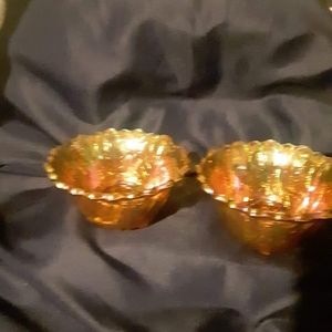 2pc wild rose candle holders